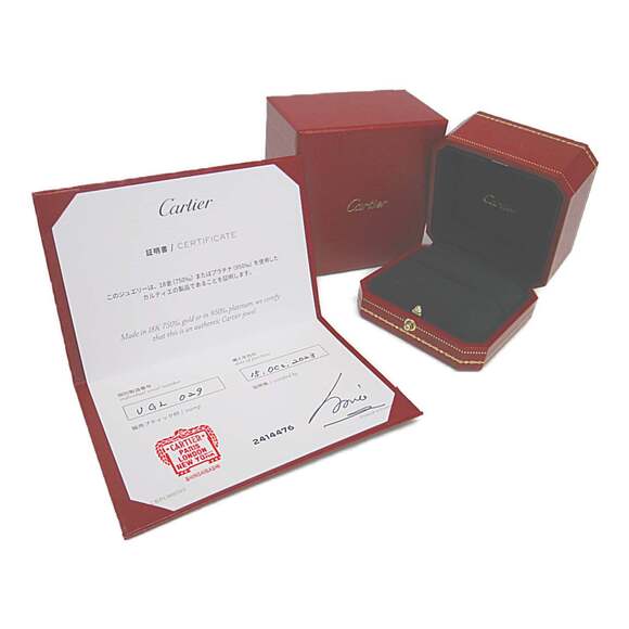 CARTIER 18k Silver Love Ring - Picture 10 of 10